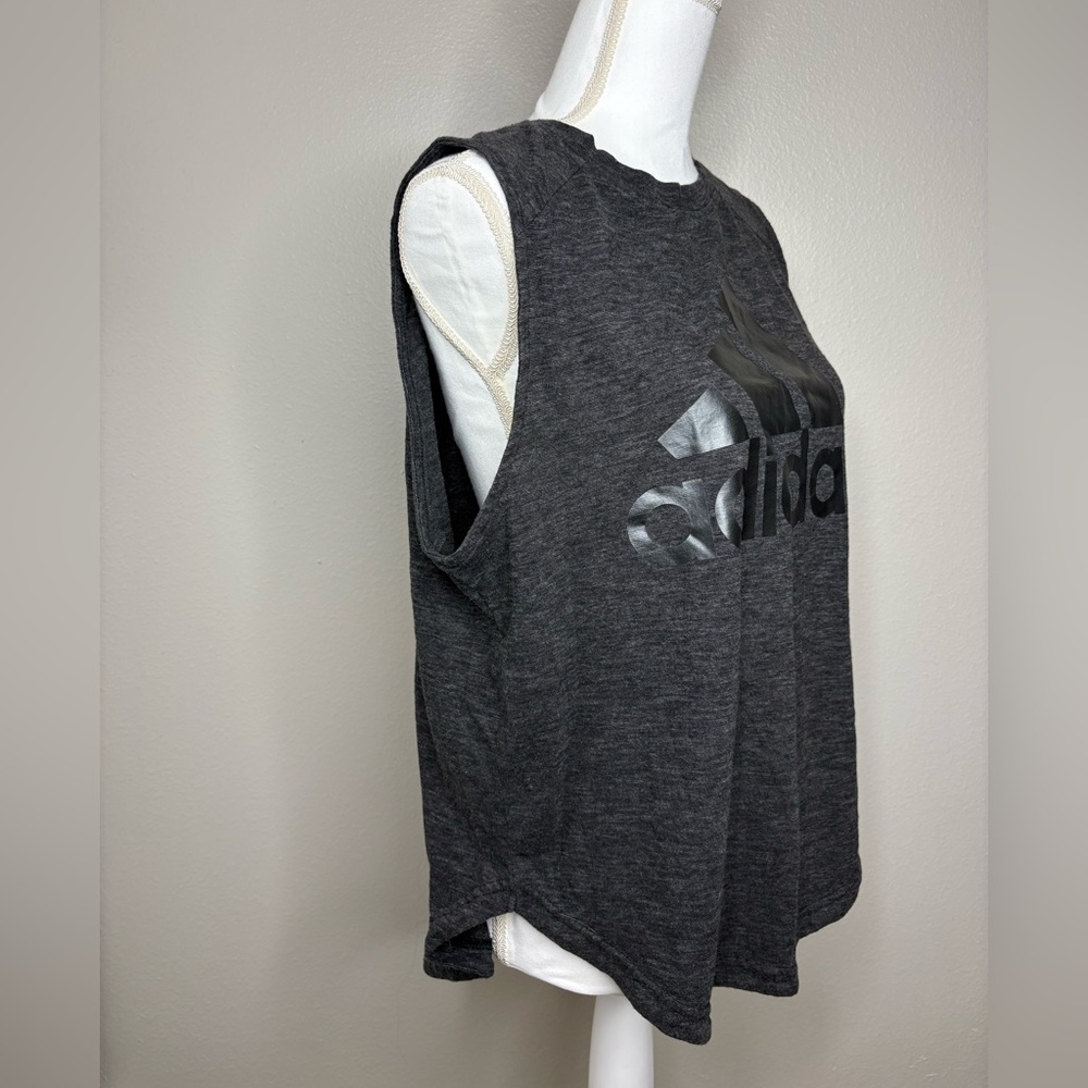 Adidas Logo Muscle Tee - Picture 3 of 6